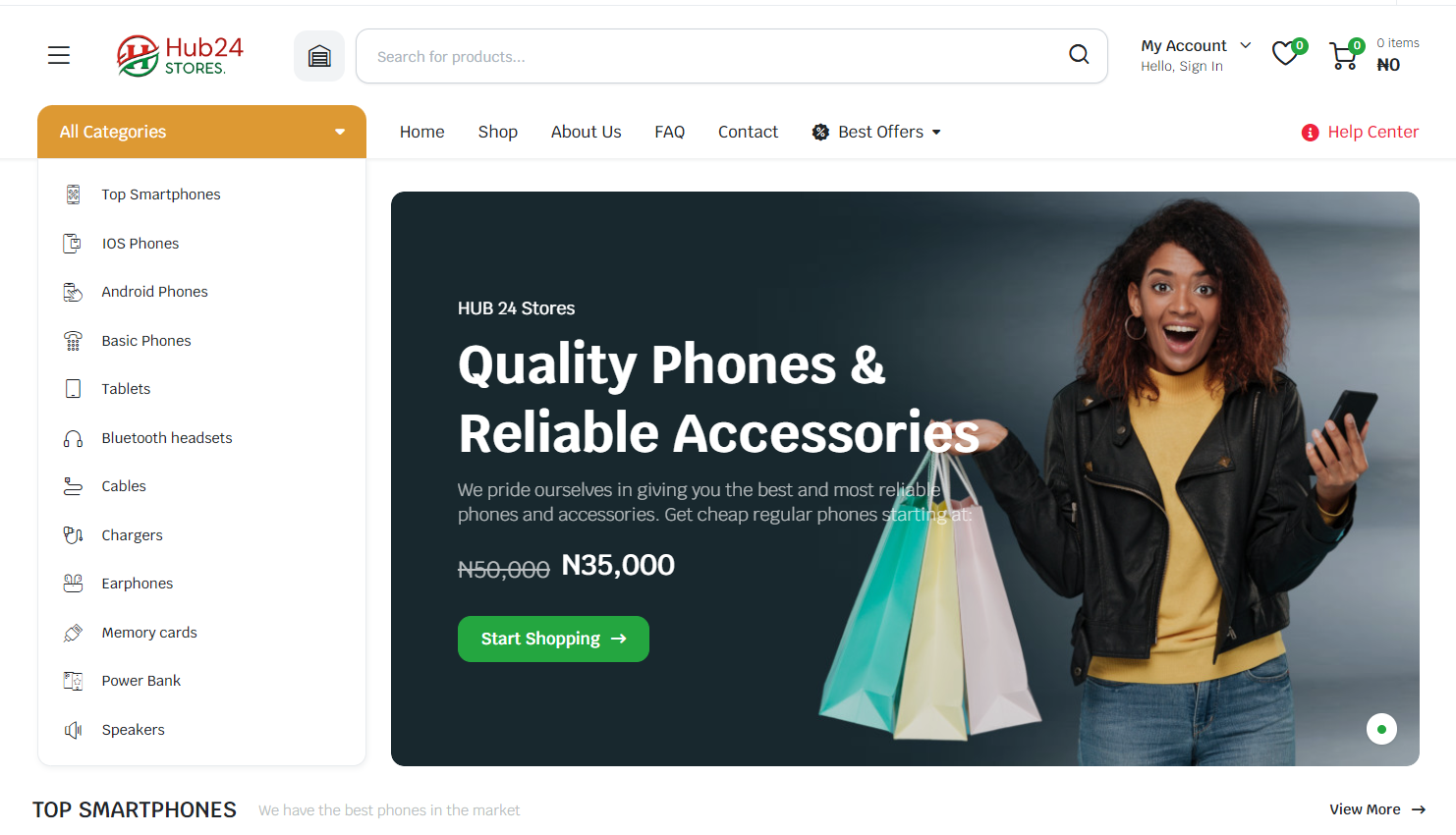 HUB 24 Stores