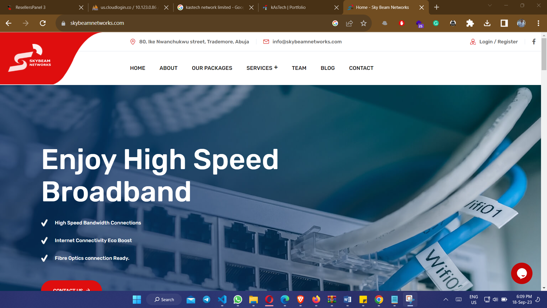 Skybeam Network
